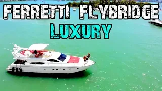 Супер Яхта — Ferretti Flybridge! Обзор и тест-драйв