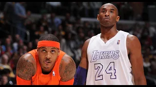 Kobe Bryant vs Carmelo Anthony XMAS Duel 2012.12.25 - Melo With 34 Pts, Kobe With 34 Pts!