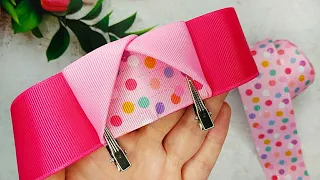 Everyone loves these Bows and everyone can make them - How to make Small Hair Bows at home