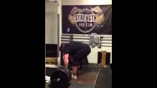 Eddie Hall 400kg x 5 deadlift RAW