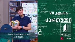 ქართული, VII კლასი - საზაფხულო საკითხავი #ტელესკოლა