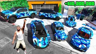 Collecting LUXURY DIAMOND SUPERCARS in GTA 5..!😍