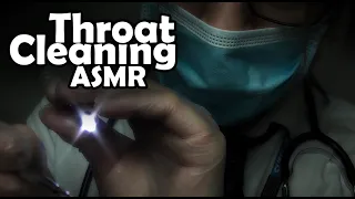 Throat Cleaning ASMR (Close Up Personal Attention, Light Triggers, Soft Spoken English Accent ASMR)