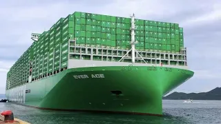 Grabe! Ito pala ang  Pinaka Malaking CONTAINER SHIP sa Buong Mundo! 10 Largest Container Ships 2022