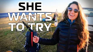 Girl Tries To Get High On Her Own, Living Life, Paramotor Life.