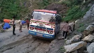 Danger Road Near Jitegada, Kalikot