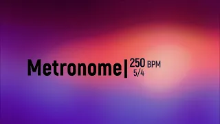 250 BPM Metronome 5/4
