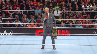 The Rock interrupts Cody Rhodes - WWE RAW 4/8/2024