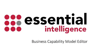 Business Capability Model Editor