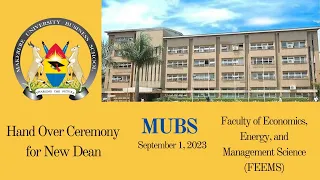 2023-09-01 || Hand Over Ceremony for New Dean of FEEMS