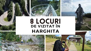 8 locuri faine de vizitat în judeţul Harghita, România - Drone video