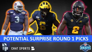 2020 NFL Draft Surprise Round 1 Picks & Sleepers Ft. Josh Uche, Isaiah Wilson & Jeremy Chinn