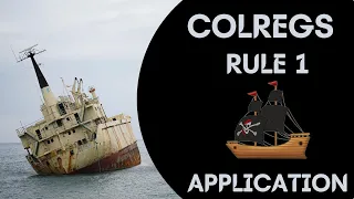 COLREGS rule1: application| Best trick to memorize  ROR rules of the road