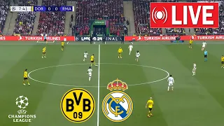 🔴 LIVE : Dortmund vs Real Madrid | Champions League Final 2023/24 | Full Match Streaming