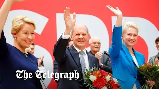 Germany elections: SPD leader Olaf Scholz claims ‘clear mandate’ for victory