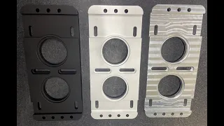 Datron Neo Cuts Aluminum Base Plate