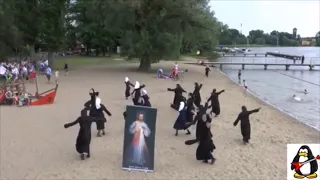 Nuns dancing to Victimhood by Björk, (WAIT UNTIL THE END)