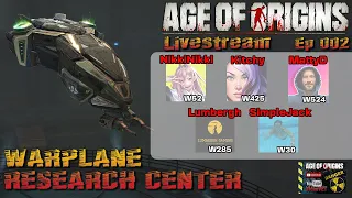 Age of Origins Livestream Warplane Titans Ep002