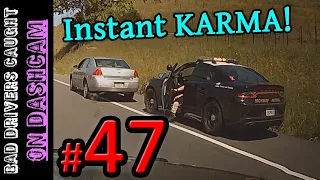 INSTANT KARMA, Road Rage and People Being Stupid | Driving Fails № 47