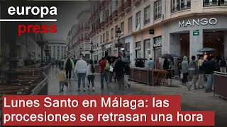 Las cofradías del Lunes Santo de Málaga acuerdan retrasar una hora sus salidas procesionales