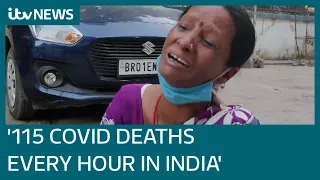 India records 320,000 new Covid cases as foreign help arrives | ITV News