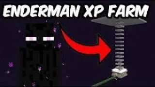 Minecraft Enderman XP Farm Tutorial 1.19 | Easy Super Fast XP Farm(MCPE/XBOX/PS4/NINTENDO SWITCH/PC)