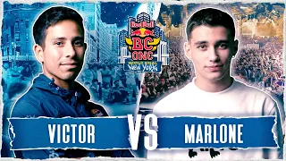 B-Boy Victor vs. B-Boy Marlone | Top 16 | Red Bull BC One World Final 2022 New York