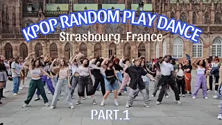 [KPOP IN PUBLIC] KPOP RANDOM DANCE PLAY PART.1 | Strasbourg, France