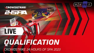 EN DIRECT | Qualification | CrowdStrike 24 hours of Spa - Fanatec GTWC powered by AWS (Francais)