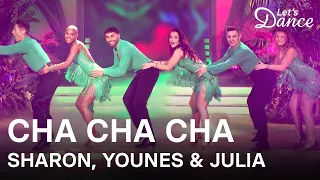 Gruppentanz: ChaChaCha mit Sharon Battiste, @JuliaBeautx & @YounesZarou 🕺 💃 | Let's Dance 2023