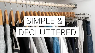 11 Tips for a MINIMAL and ORGANIZED Closet