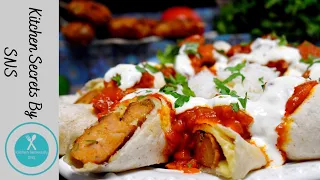 Chicken beyti kebab