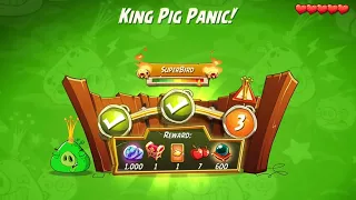 KPP (King Pig Panic) Shortcut 6 Rooms - No Red,Blues,Chuck,Hal - Angry Birds 2