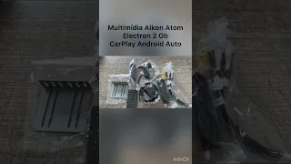 Multimídia Aikon Atom Electron 2GB Android 12 CarPlay Android Auto