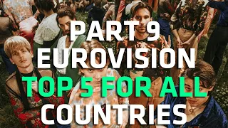 The Top 5 Eurovision Entries by Country - Part 9 (Slovenia - Switzerland)