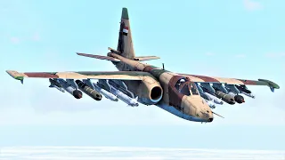 Sukhoi Su-25k Rook Close Air Support (War Thunder Drone Age)