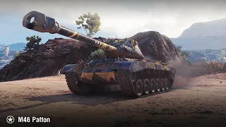 M46 Patton - потеем в 3 отметки