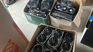 100+ GPU Mining Farm Shut down