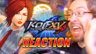 MAX REACTS: WHY ISN'T IT ROCK HOWARD? Vanessa - King Of Fighters XV Trailer