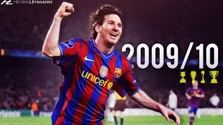 Lionel Messi ● 2009/10 ● Goals, Skills & Assists