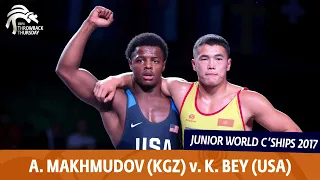 #TBT: Makhmudov 🇰🇬 avenges ’17 junior world finals loss against Bey