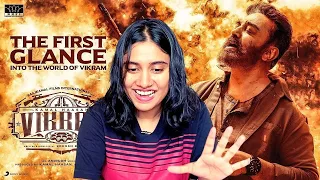 VIKRAM  The First Glance  Reaction | Kamal Haasan | Lokesh Kanagaraj | Ashmita Reacts