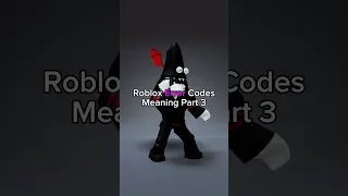Error Codes Meaning PT 3, PT 4?  #robloxshorts #roblox #shorts