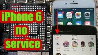 iPhone 6 no service solution