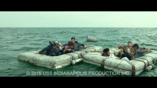 USS Indianapolis - Justin Nesbitt Shark kill scene in honor of Shark Week