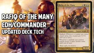 Retro meets Modern EDH! Rafiq of the Many EDH/Commander Deck Tech 2023!