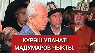 Адахан Мадумаров ЧЫКТЫ. Мунун баары МАНДАТ үчүн жасалып жатат дейт