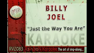 BILLY JOEL - "Just the Way You Are" Karaoke