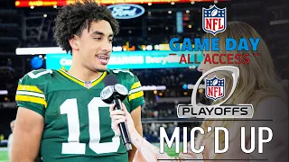 NFL Super Wild Card Weekend Mic'd Up, "didn't I tell y'all we was dangerous" | Game Day All Access