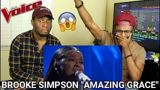 The Voice 2017 Brooke Simpson - Top 10: "Amazing Grace" (REACTION)